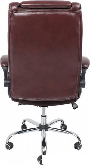 Кресло AksHome Armstrong (кожзам коричневый) - фото 4 - id-p226706236
