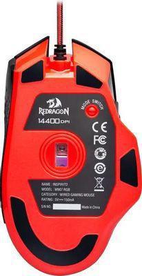 Мышь Redragon Inspirit 2, игровая, оптическая, проводная, USB, черный и красный [77644] - фото 10 - id-p226411137