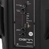 Музыкальный центр DENN DBS808, 20Вт, с караоке, Bluetooth, FM, USB, micro SD, черный,, фото 4