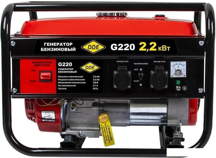 Бензиновый генератор DDE G220 - фото 3 - id-p226412031