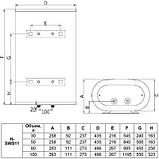 Водонагреватель Hyundai Utta H-SWS11-50V-UI706, накопительный, 2кВт, 50л, белый, фото 8