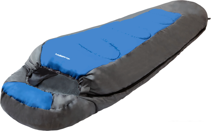 Спальный мешок Acamper Bergen 300г/м2 (синий/серый) - фото 3 - id-p226683841
