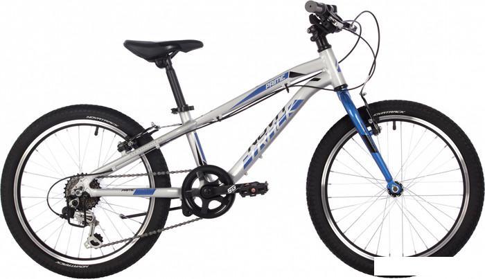 Детский велосипед Novatrack 20 Prime 20AH6V.PRIME.SL23 (серебристый)