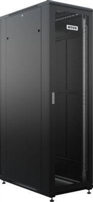 Шкаф серверный NTSS NTSS-R42U60100PD/PDD-BL напольный, перфорированная передняя дверь, 42U, 600x2210x1000 мм - фото 1 - id-p226702456