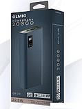 Внешний аккумулятор Olmio QR-20 20000mAh (темно-синий), фото 7