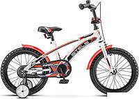Детский велосипед Stels Arrow 16 V020 2023 (белый/красный)