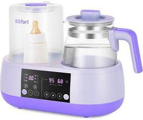 Чайник электрический KitFort КТ-2327, 1200Вт, сиреневый