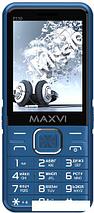 Кнопочный телефон Maxvi P110 (синий), фото 3