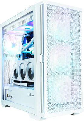 Корпус ATX Zalman Z10 DUO, Midi-Tower, без БП, белый - фото 9 - id-p226702522