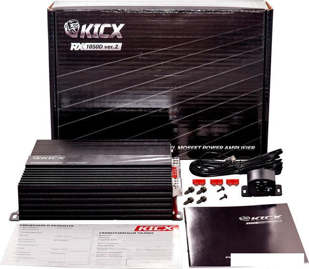 Автомобильный усилитель KICX RX 1050D ver.2 - фото 7 - id-p226706365