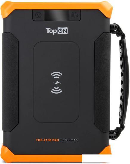 Портативная зарядная станция TopON TOP-X100 PRO (черный/оранжевый) - фото 4 - id-p226517186