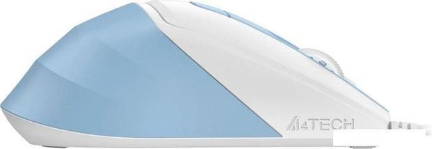 Мышь A4Tech Fstyler FM45S Air (голубой/белый), фото 3