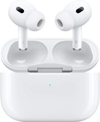 Наушники Apple AirPods Pro 2 A2698 A2699 A2700, Bluetooth, внутриканальные, белый [mqd83hn/a] - фото 2 - id-p226702703