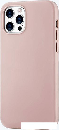 Чехол для телефона uBear Touch Case для iPhone 12/12 Pro (розовый-песок) - фото 1 - id-p226682569