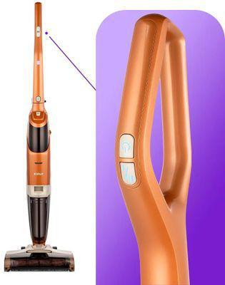 Моющий пылесос (handstick) KitFort КТ-5219, 140Вт, оранжевый/коричневый - фото 5 - id-p226626563