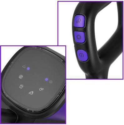 Моющий пылесос (handstick) KitFort КТ-5173, 150Вт, черный/фиолетовый - фото 7 - id-p226626564