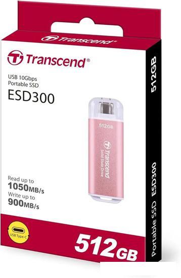 Внешний накопитель Transcend ESD300 512GB TS512GESD300P - фото 4 - id-p226517272