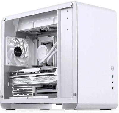 Корпус miniITX JONSBO U4 Mini, Mini-Tower, без БП, белый [u4 mini white] - фото 8 - id-p226626578