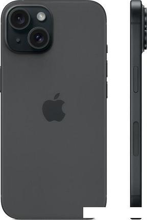 Смартфон Apple iPhone 15 Dual SIM 256GB (черный), фото 2