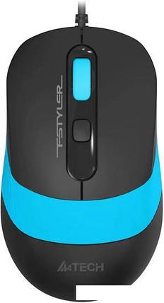 Мышь A4Tech Fstyler FM10S (голубой/черный), фото 2