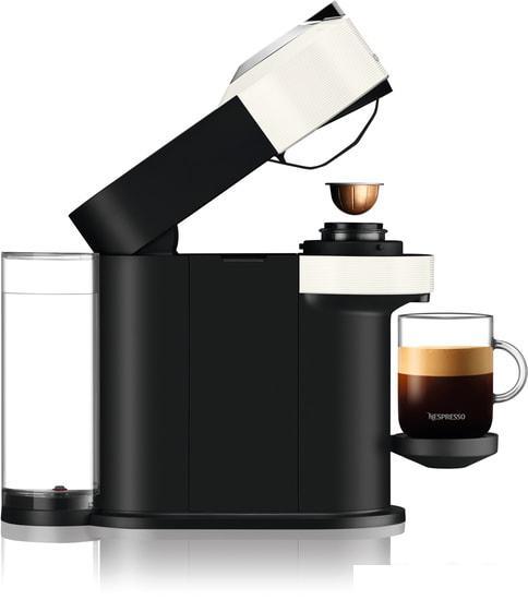 Капсульная кофеварка DeLonghi Nespresso Vertuo Next ENV 120.W - фото 4 - id-p226763066