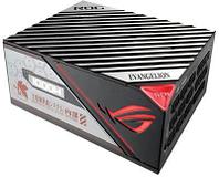 Блок питания ASUS Rog Thor 1000P2-EVA-GAMING, 1000Вт, 135мм, черный, retail [90ye00l6-b0na00]