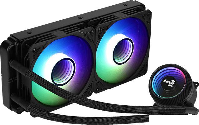 Кулер для процессора AeroCool Mirage L240 (черный)