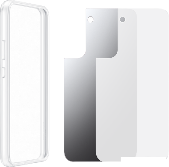 Чехол для телефона Samsung Frame Cover для S22+ (прозрачный) - фото 5 - id-p226763474