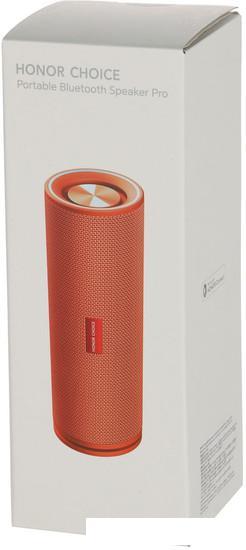 Беспроводная колонка HONOR Choice Portable Bluetooth Speaker Pro (оранжевый) - фото 6 - id-p226807042