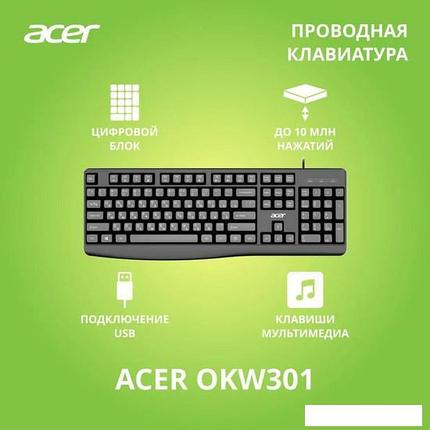 Клавиатура Acer OKW301 (черный), фото 2