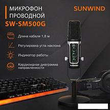 Проводной микрофон SunWind SW-SM500G, фото 2