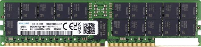 Оперативная память Samsung 64ГБ DDR5 4800 МГц M321R8GA0BB0-CQKZJ, фото 2