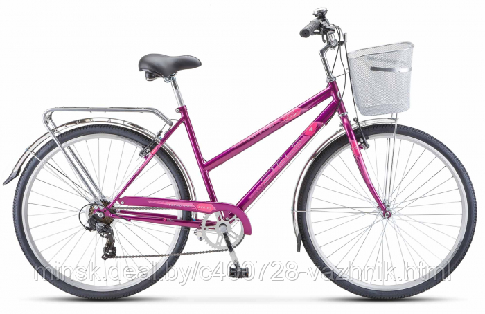 Велосипед Stels Navigator 355 Lady 28 Z010 (2023) Пурпурный - фото 1 - id-p205321662