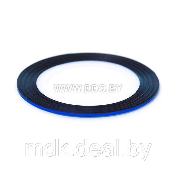 Ленты самоклеющиеся для дизайна ногтей (deep blue) 1шт №24 - фото 1 - id-p99385127