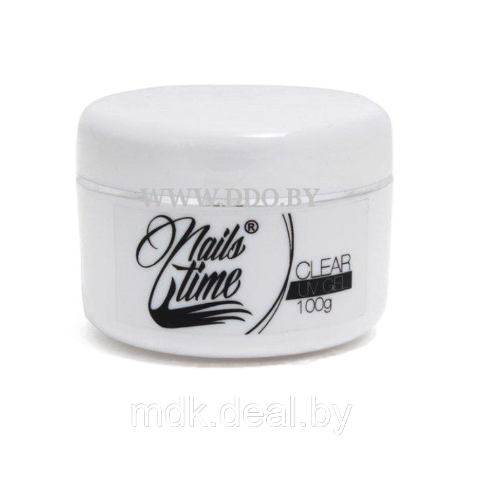 Гель прозрачный NailsTime / UV GEL / Clear 100g (с) - фото 1 - id-p122229221