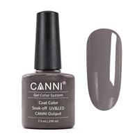 Гель-лак (шеллак) Canni №128 Light Gray 7.3ml