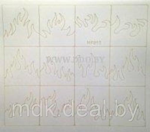 Трафареты на клейкой основе для ногтей NF012 - фото 1 - id-p90948621