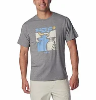 Футболка мужская Columbia Sun Trek Short Sleeve Graphic Tee M серый 1931171-020