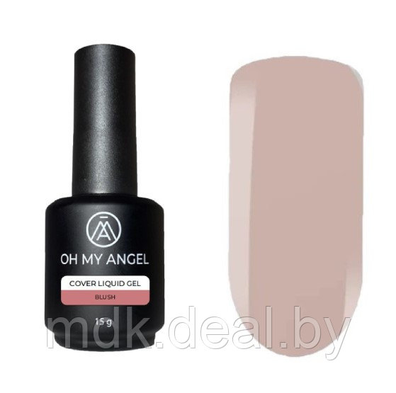 Жидкий гель с кистью Oh My Angel Cover Liquid Gel - Blush, 15 мл - фото 1 - id-p217509511