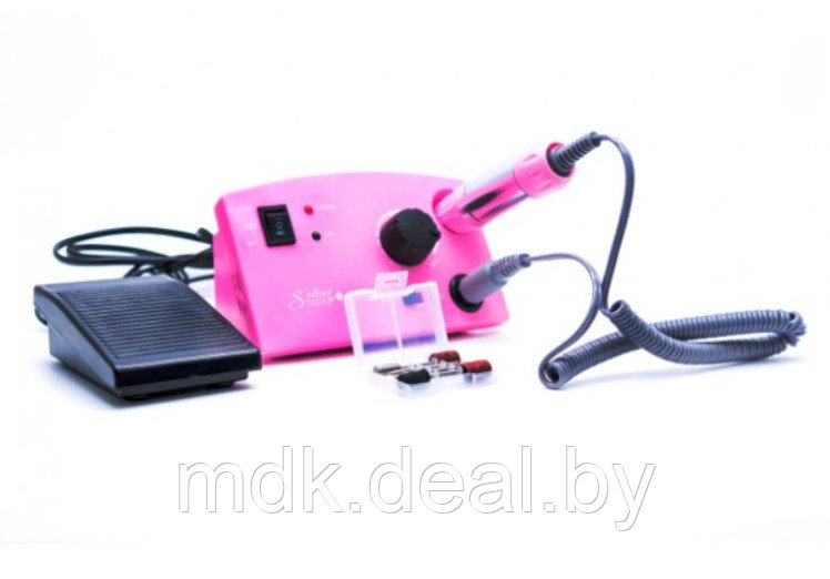 Аппарат для маникюра Soline Charms LX-868, 35Вт (розовый)