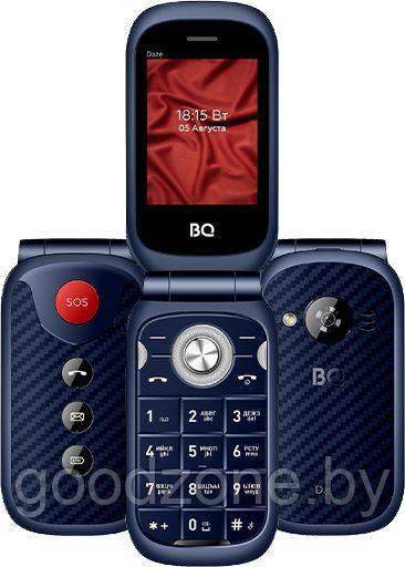 Кнопочный телефон BQ-Mobile BQ-2451 Daze (синий) - фото 1 - id-p227131551