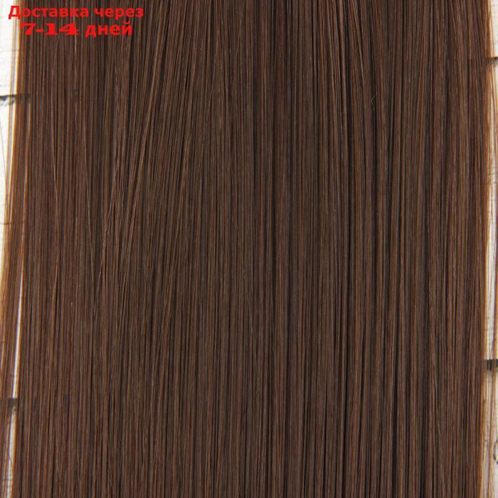 Волосы - тресс для кукол "Прямые" длина волос: 25 см, ширина:100 см, цвет № 6К - фото 3 - id-p226897573