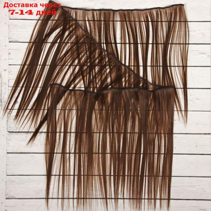Волосы - тресс для кукол "Прямые" длина волос: 25 см, ширина:100 см, цвет № 8В - фото 2 - id-p226897574