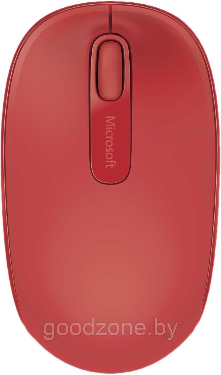 Мышь Microsoft Wireless Mobile Mouse 1850 (красный) - фото 1 - id-p227131689