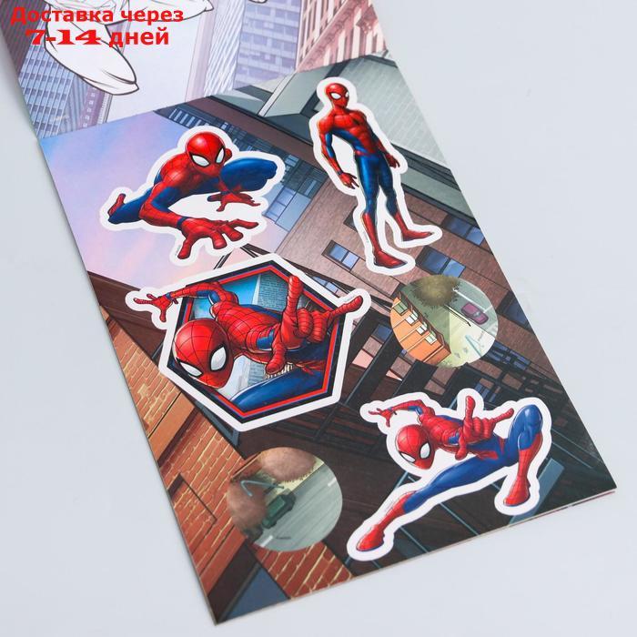 Набор для творчества с наклейкам "Герой", Человек паук - фото 2 - id-p226899467