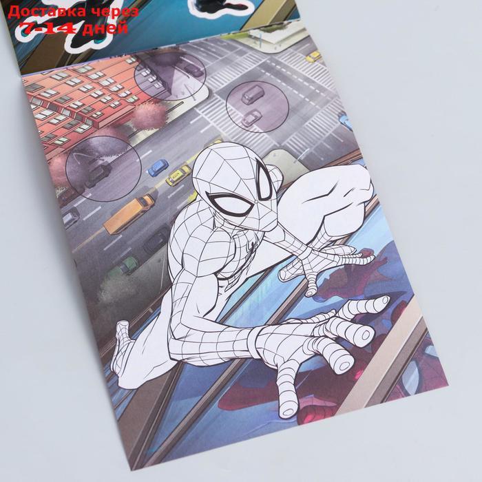 Набор для творчества с наклейкам "Герой", Человек паук - фото 3 - id-p226899467