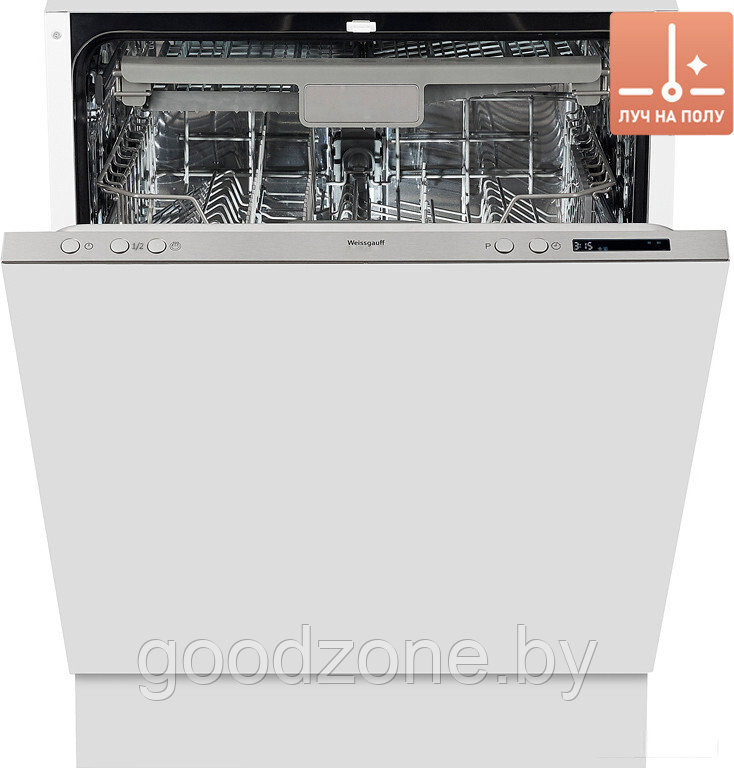 Встраиваемая посудомоечная машина Weissgauff BDW 6043 D (модификация 2024 года) - фото 1 - id-p227131761