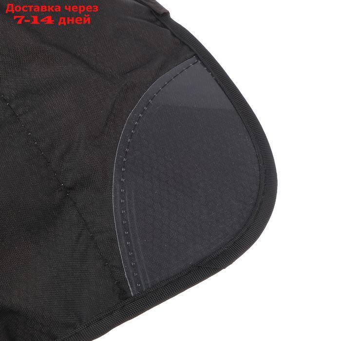 Органайзер на заднее сиденье 105 х 33 см, сетка-карман, черный - фото 5 - id-p226894928