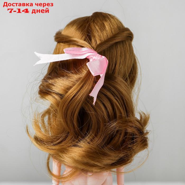Волосы для кукол "Волнистые с хвостиком" размер маленький, цвет 22 - фото 3 - id-p226901790