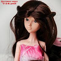 Волосы для кукол "Волнистые с хвостиком" размер маленький, цвет 4А
